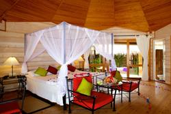 Kuredu Island Resort - Maldives. Jacuzzi beach villa.